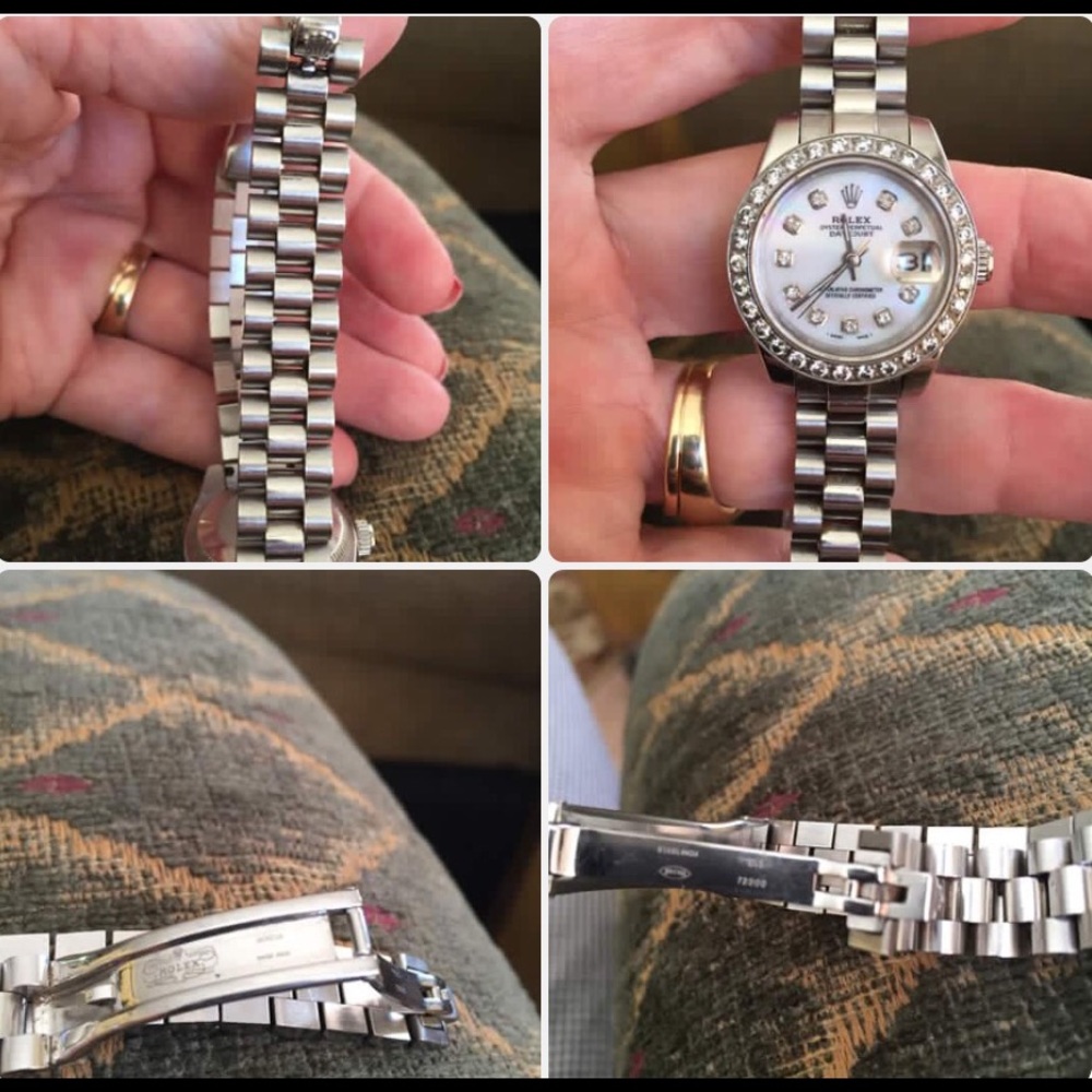 Rolex Datejust perpetual ladies MOP watch